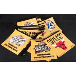 Chicago Bulls Champion Basketball Court 20 Ft Flag Set