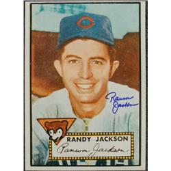 Chicago Cubs  Ransom  Jackson Signed Baseball Photo MLB