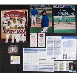 11 Pc 2007 Chicago Cubs Baseball Cards Magazine Photos