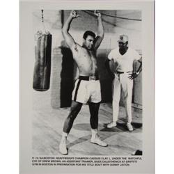 Muhammad Ali Cassius Clay Sonny Liston Boxing Photo
