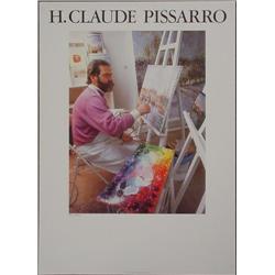 H. Claude Pissarro Modern Impressionist Art Poster