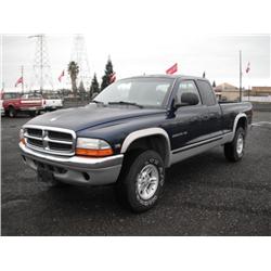 2000 Dodge Dakota SLT 4x4 Xtra Cab Pickup