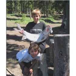 Lake Trout Fishing for 2 with Besa River Outfitters