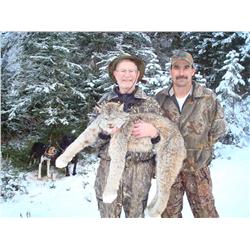 Winter Lynx Hunt with Otter Lake Guide Outfitters
