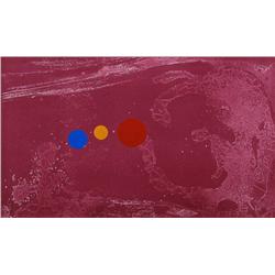 VICENTE ROJO  FIRE CLOUDS IV METAL ENGRAVING ETCHING