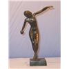 Image 2 : WOMAN MAGNIFICENT BRONZE SCULPTURE AFTER LUCIEN CHARLES ALLIOT