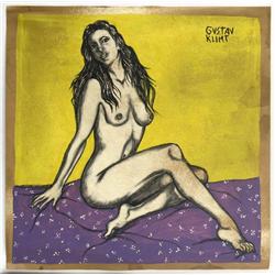 WOMAN  AFTER GUSTAV KLIMT DRAWING