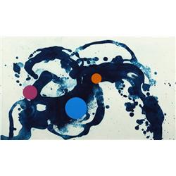 VICENTE ROJO FIRE CLOUDS V METAL ENGRAVING ETCHING