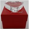 Image 3 : Baccarat Crystal Valentine's Heart Glass Paperweight