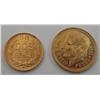 Image 2 : Two 1945 Mexican Gold Coins