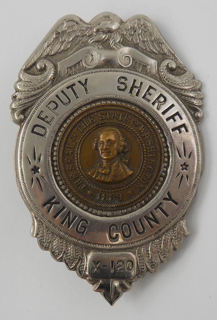 King County Deputy Sheriff Badge