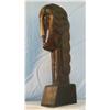 Image 5 : FEMALE HEAD MAGNIFICENT BRONZE SCULPTURE AFTER AMADEO MODIGLIANI