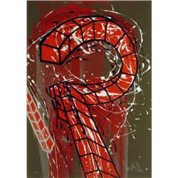 LUIS MIGUEL VALDES SIGN SERIGRAPHIC ETCHING