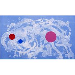 VICENTE ROJO  FIRE CLOUDS I METAL ENGRAVING ETCHING