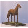 Image 3 : HORSE MAGNIFICENT BRONZE SCULPTURE AFTER DIEGO GIACOMETTI