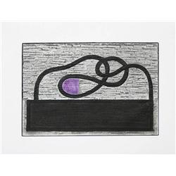 VICENTE ROJO AFORISMO D COLOGRAFIA ETCHING