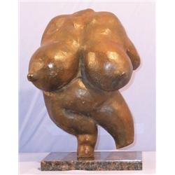 WOMAN MAGNIFICENT BRONZE SCULPTURE AFTER GASTON LACHAISE