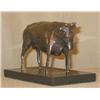 Image 1 : BULL MAGNIFICENT BRONZE SCULPTURE AFTER ELIE NADELMAN