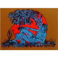 LUIS MIGUEL VALDES LUNETE  ETCHING