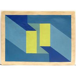 COMPOSITION II AFTER JOSEF ALBERS DRAWING