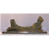 Image 1 : RECLINING MAN MAGNIFICENT BRONZE SCULPTURE AFTER FRITZ WOTRUBA