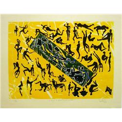 LUIS MIGUEL VALDES AMELIE  SERIGRAPHIC ETCHING