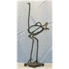 Image 4 : OSTRICH MAGNIFICENT BRONZE SCULPTURE AFTER DIEGO GIACOMETTI