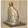 Image 4 : SITZENDER STEPPENHIRT MAGNIFICENT BRONZE SCULPTURE AFTER ERNST BARLACH