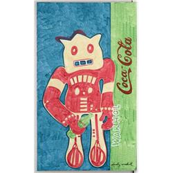 MAN  AFTER ANDY WARHOL DRAWING