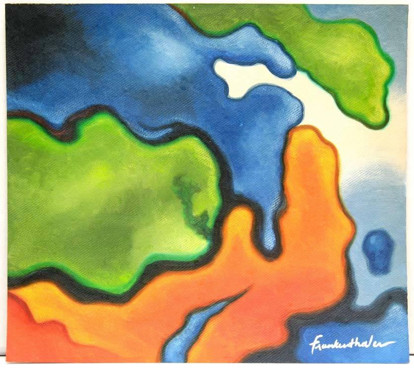 COMPOSITION III AFTER HELEN FRANKENTHALER DRAWING