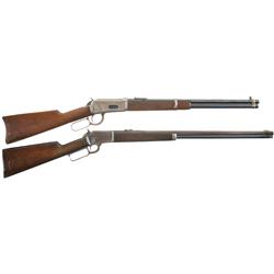 Two Lever Action Longarms