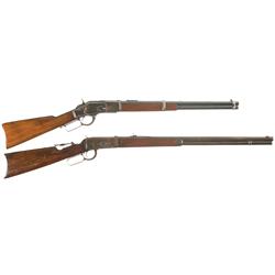 Two Winchester Lever Action Long Guns
