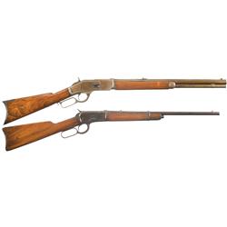 Two Winchester Lever Action Long Arms