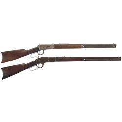Two Winchester Lever Action Rifles