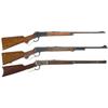 Image 1 : Three Winchester Lever Action Rifles