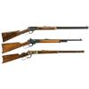 Image 1 : Three Lever Action Rifles