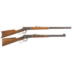 Two Winchester Lever Action Long Guns