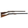 Image 1 : Two Colt Lightning Slide Action Rifles