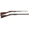 Image 1 : Two Colt Lightning Slide Action Rifles