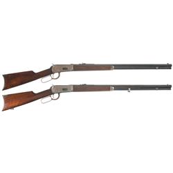 Two Winchester Model 1894 Lever Action Rifles