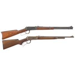 Two Winchester Lever Action Rifles