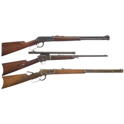 Three Winchester Long Guns