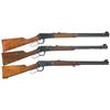 Image 1 : Three Winchester Lever Action Rifles