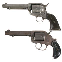 Two Colt Revolvers