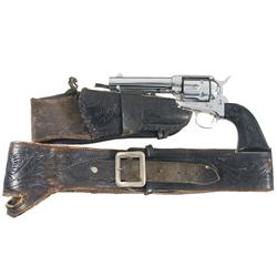 Pre-War Colt Single Action Army with Holster and Belt