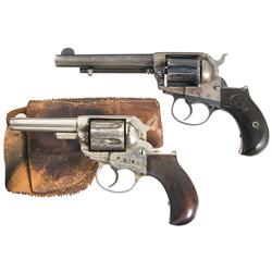 Two Colt Thunderer Revolvers