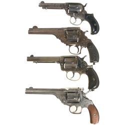 Four Double Action Revolvers