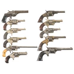 Eleven Spur Trigger Handguns