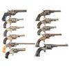 Image 1 : Eleven Spur Trigger Handguns