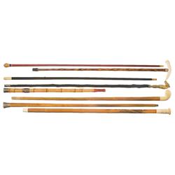 Eight Walking Sticks